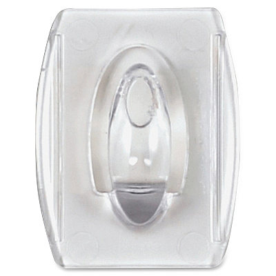 Command Mini Clear Hooks with Clear Strips (MMM17006CLRVP)