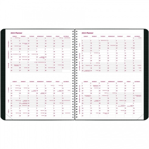 Brownline Monthly Planner (CB1262VBLK)