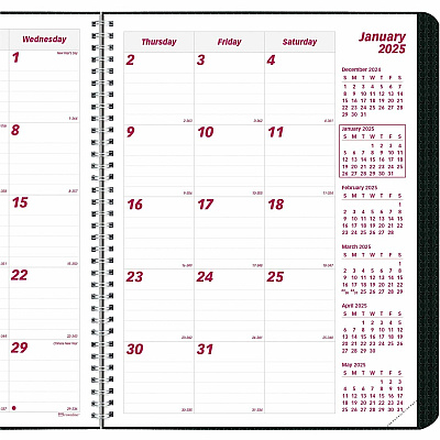 Brownline Monthly Planner (CB1262VBLK)