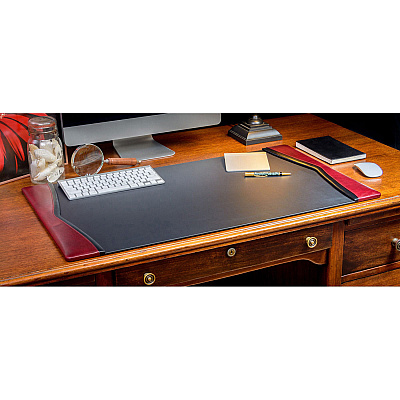 Dacasso Leather Side-Rail Desk Pad (P7001)