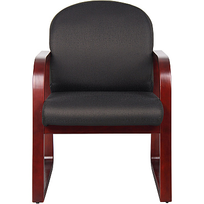 BOSS Mahogany Frame Side Chair (B9570BK)