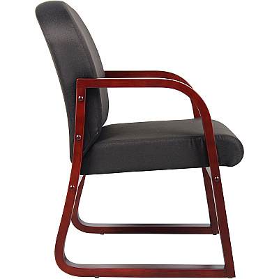 BOSS Mahogany Frame Side Chair (B9570BK)