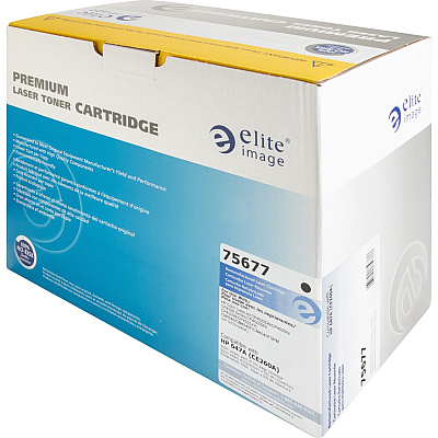 Elite Image Remanufactured Laser Toner Cartridge - Alternative for HP 647A (CE260A) - Black - 1 Each (ELI75677)
