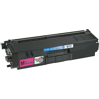 Elite Image Remanufactured High Yield Laser Toner Cartridge - Alternative for Brother TN315 - Magenta - 1 Each (ELI75736)