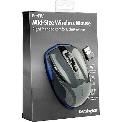 Kensington Pro Fit Mid-size Wireless Mouse (KMW72423)