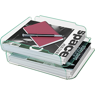 Lorell Stacking Document Trays (LLR80655)