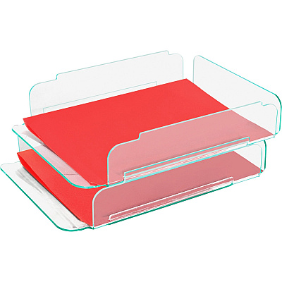 Lorell Stacking Document Trays (LLR80655)