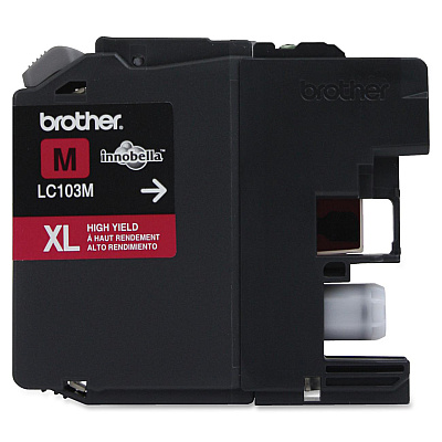 Brother Genuine Innobella LC103M High Yield Magenta Ink Cartridge
