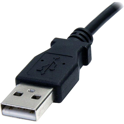 StarTech 2m Usb To Type M Barrel Cable - Usb To 5.5mm 5v Dc Cable - Usb To Barrel Jack 5v Dc Plug (USB2TYPEM2M)