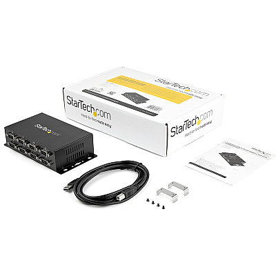StarTech 8 Port Usb To Db9 Rs232 Serial Adapter (ICUSB2328I)