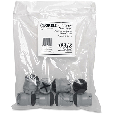Lorell 1.5" Slip-on Floor Savers (LLR49318)
