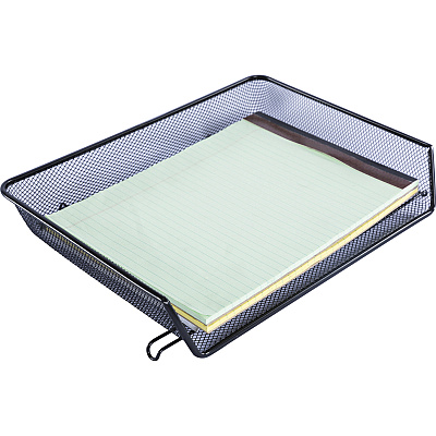 Lorell Side-loading Mesh Document Tray (LLR84154)