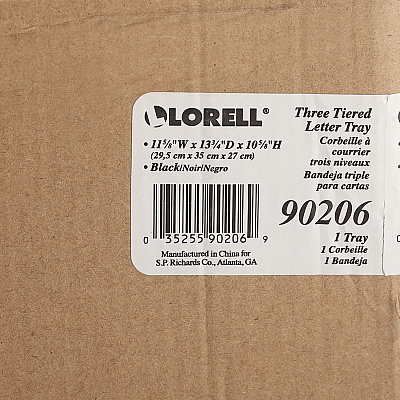 Lorell Mesh 3-Tier Mesh Document Tray (LLR90206)