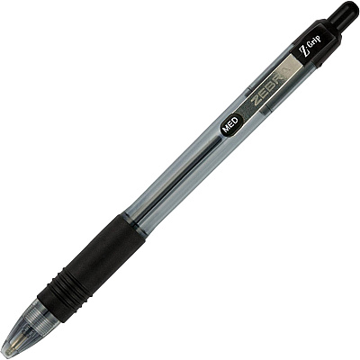 Zebra Z-Grip Retractable Ballpoint Pens (ZEB12221)