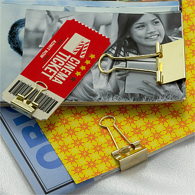 Officemate Assorted Size Binder Clips (OIC31022)