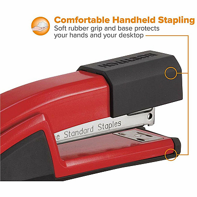 Bostitch Epic Antimicrobial Office Stapler (BOSB777RED)