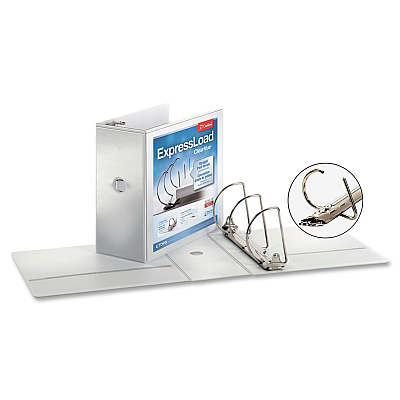 Cardinal ExpressLoad ClearVue Lock D-Ring Binder (CRD49150)