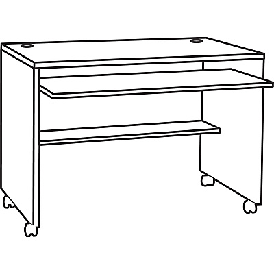 Lorell Essentials Computer Workstation (LLR48085)