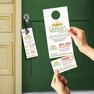 Avery Laser Inkjet Tear-Away Cards Door Hanger (AVE16150)