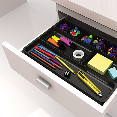 deflecto Sustainable Office Drawer Organizer (DEF38104)