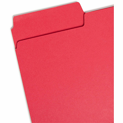Smead SuperTab 1/3 Tab Cut Legal Recycled Top Tab File Folder (SMD15410)