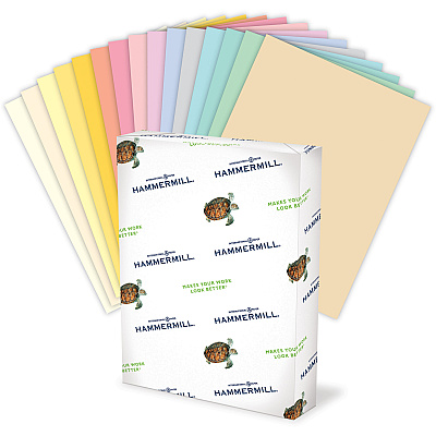 Hammermill Colors Recycled Copy Paper - Canary (HAM104307)