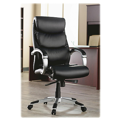 Lorell Executive High-back Chair with Flexing Arms (LLR60620)