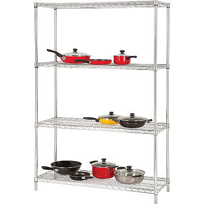 Lorell Industrial Wire Starter Shelving Unit (LLR84184)