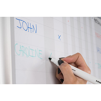 MasterVision Magnetic In/Out Vertical Planner Board (BVCGA02109830)