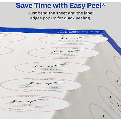 Avery Easy Peel Labels -Sure Feed - Print-to-the-Edge (AVE22829)