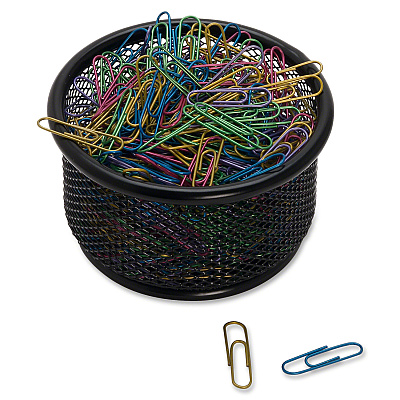 Lorell Mesh Wire Pencil Cup Holder (LLR84150)