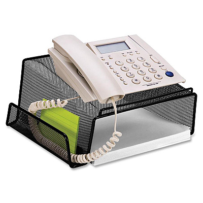 Lorell Mesh Wire Angled Height Mesh Phone Stand (LLR84155)