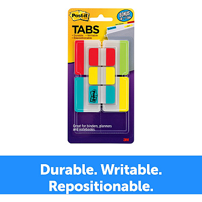 Post-it Tabs Value Pack - Primary Colors (MMM686VAD2)