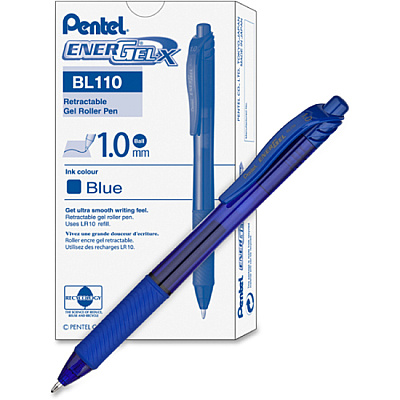 EnerGel EnerGel-X Retractable Gel Pens (PENBL110C)