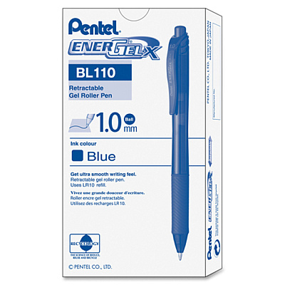 EnerGel EnerGel-X Retractable Gel Pens (PENBL110C)