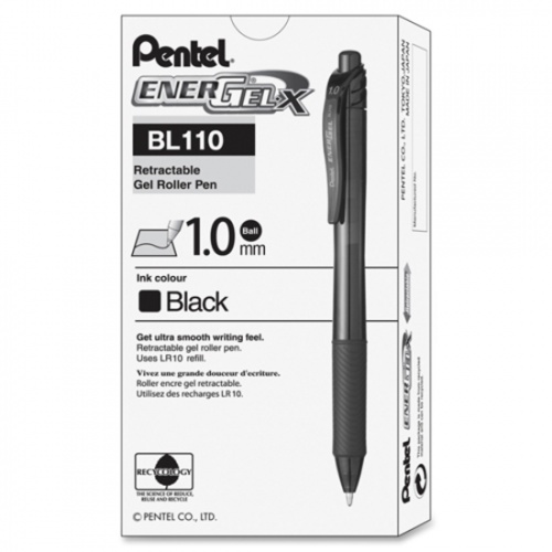 Pentel EnerGel-X Retractable Gel Pens (BL110A)