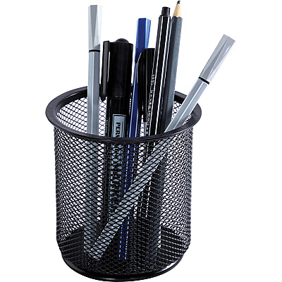 Lorell Mesh Wire Pencil Cup Holder (LLR84149)