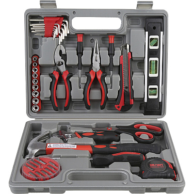 Genuine Joe 42 Piece Tool Kit with Case (GJO11963)