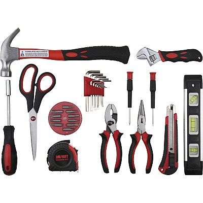 Genuine Joe 42 Piece Tool Kit with Case (GJO11963)