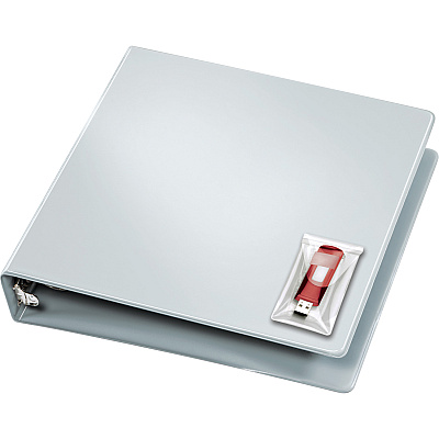Cardinal Holdit! Clear USB Poly Pocket (CRD21140)