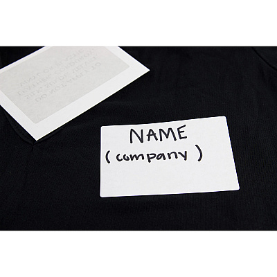 SICURIX Self-adhesive Visitor Badge (BAU67641)
