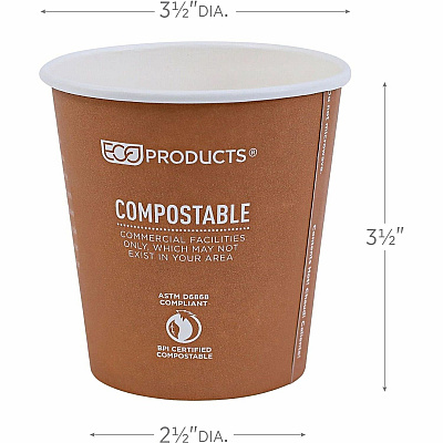 Eco-Products 10 oz World Art Hot Beverage Cups (ECOEPBHC10WA)