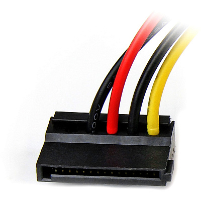 StarTech 6in Lp4 To Left Angle Sata Adapter (SATAPOWADPL)