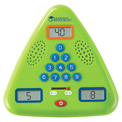 Learning Resources Minute Math Electronic Flash Card (LRNLER6965)