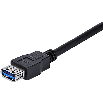 StarTech 1m Black Usb 3.0 Extension Cable M/f (USB3SEXT1MBK)