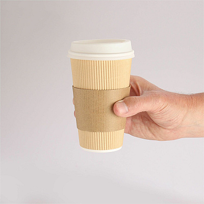 Genuine Joe Protective Corrugated Cup Sleeves (GJO19049CT)