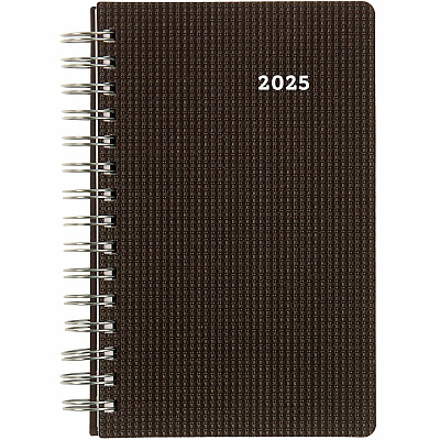Brownline DuraFlex Daily Appointment Book / Monthly Planner (CB634VBLK)