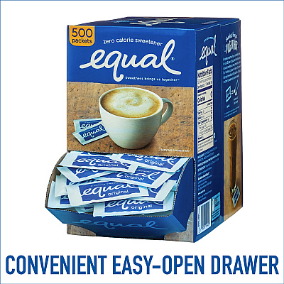 Equal Zero Calorie Original Sweetener Packets (MRINUT20015448)