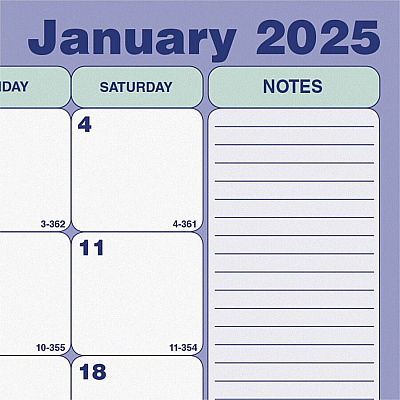 Brownline Monthly Desk Pad Calendar, 11" x 8-1/2" , English (C181721)