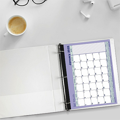 Brownline Monthly Desk Pad Calendar, 11" x 8-1/2" , English (C181721)